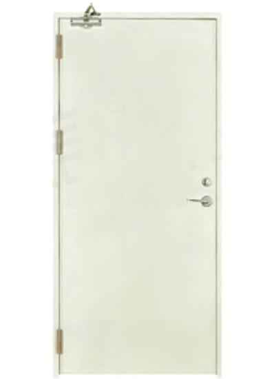 Steel single - leaf fire door